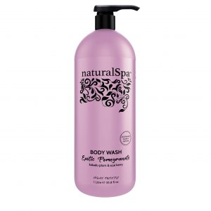 Natural Spa Exotic Pomegranate Body Wash 1 Litre.