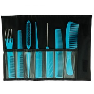 Comb Set Teal 7pc.