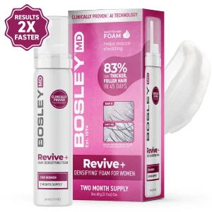 Bosley Revive+ Densifying Foam for Women. 60g.